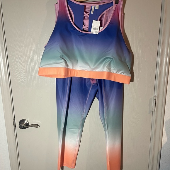 Plus size two piece work ombré outfit. NWT - Picture 7 of 13